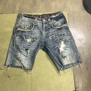 Rock revival Jean shorts